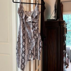 Macys brand chase fame python dress